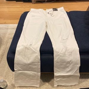 Express ‘90s boot high rise white size 6R